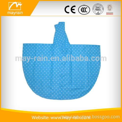 billige blaue PVC Poncho